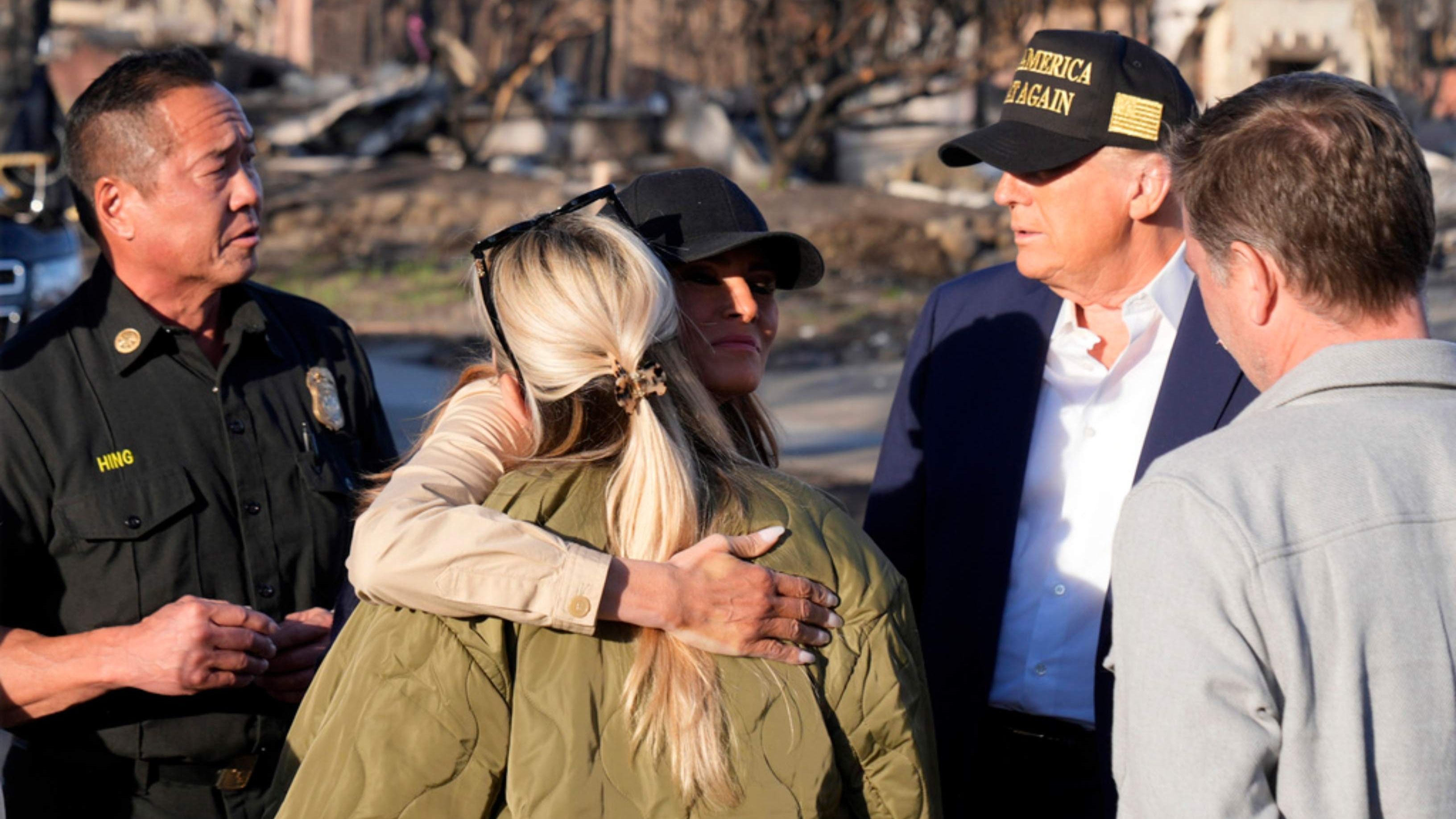 Trump Proposes ‘Getting Rid of FEMA’ While Touring Wildfire Hit Los Angeles