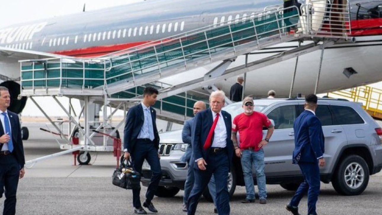 Donald Trump’s Plane Enroute Montana Faces Mechanical Issue, Diverted