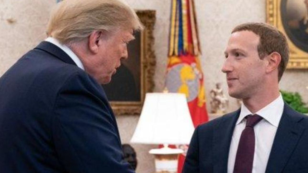 Meta CEO Mark Zuckerberg Dines with US President-Elect Trump in Mar-a-Lago