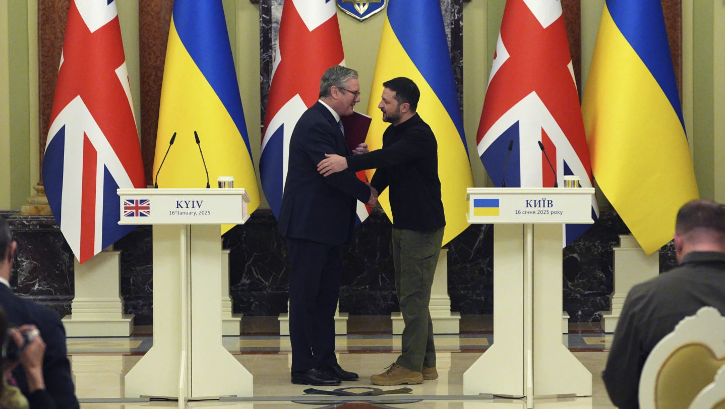 UK PM Starmer Signs ‘100-Year Partnership’ Agreement With Ukraine During Trip to Kyiv