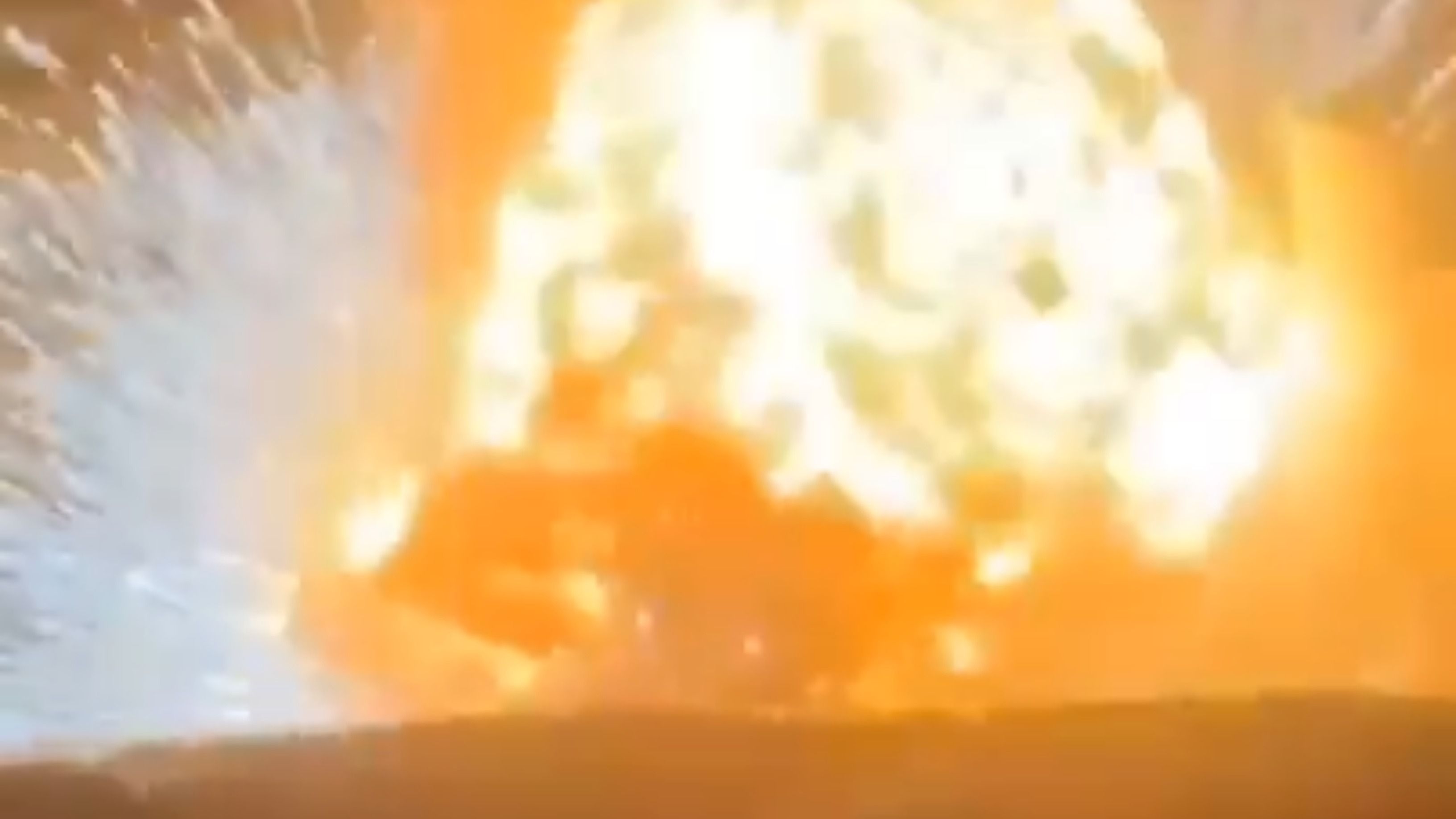 Ukrainian Drone Attack Triggers Huge Explosion at Russian Military Site Near Tikhoretsk