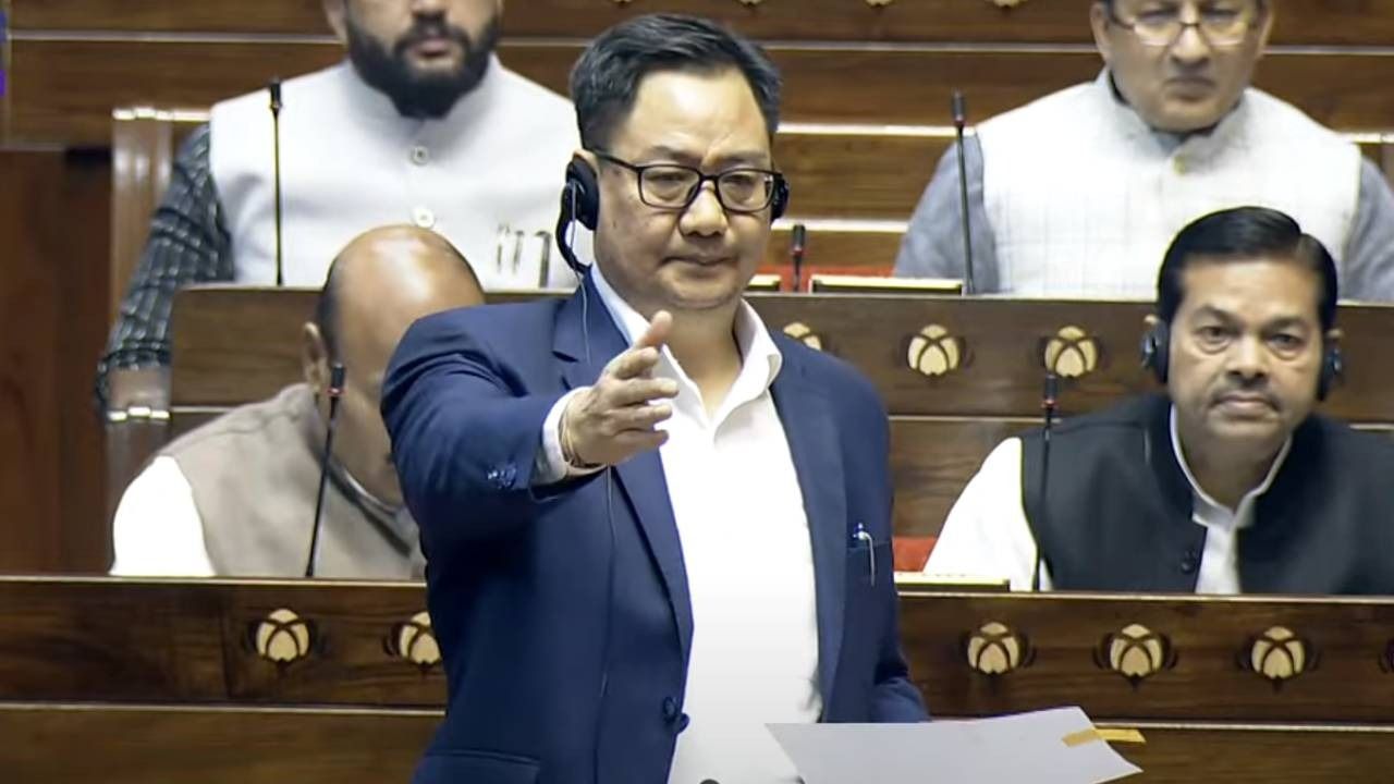 'Cong Insulted Baba Saheb Ambedkar': Rijiju Defends Shah's Rajya Sabha Remarks