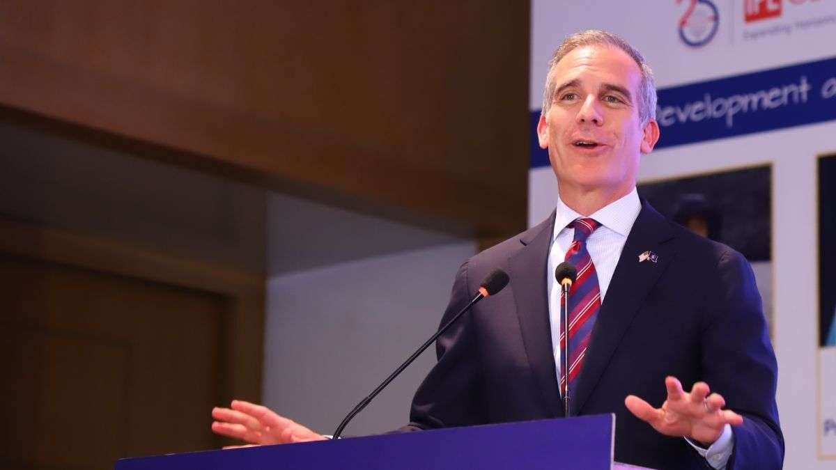 US Ambassador Garcetti Praises Indo-US Ties and Counselling at IC3 Conference 2024