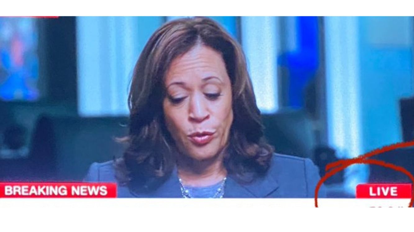 ‘Liar…’: CNN Faces Backlash for Faking Kamala Harris’s Pre-Recorded Interview as ‘Live’