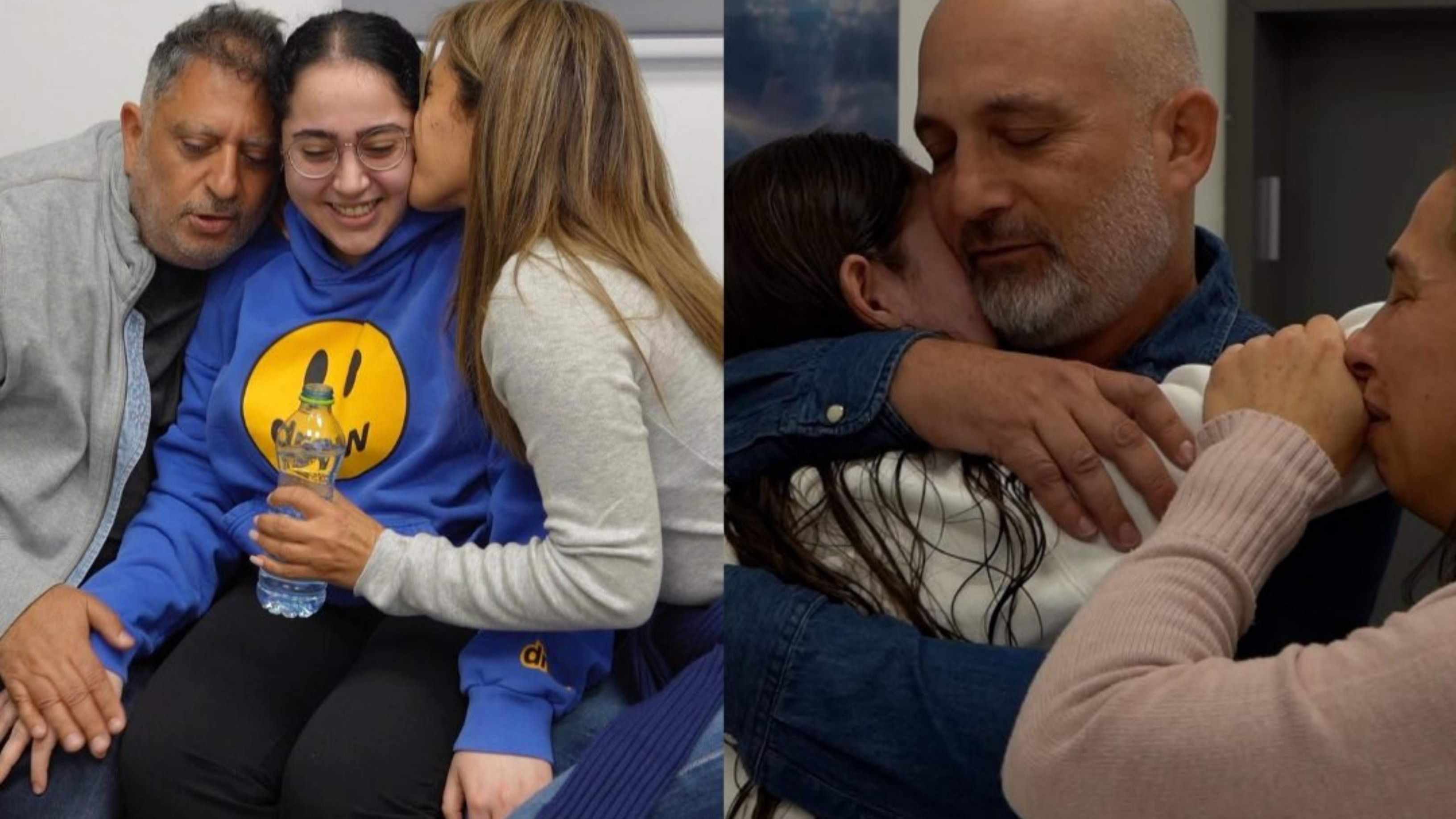 ‘We’re Not Letting Go…’: Emotional Reunion of 4 Israeli Hostages with Family after 477 Days | Watch