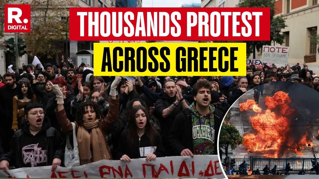 ‘You Count Profits, We Count Lives’: Thousands Protest Across Greece Over Deadly Train Crash