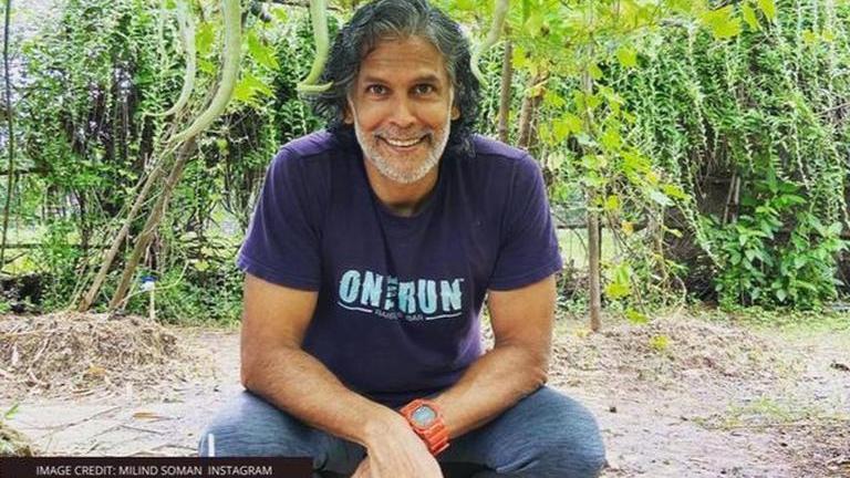 Milind Soman Shows What Easy Looks Like For Him In His Latest Fitness