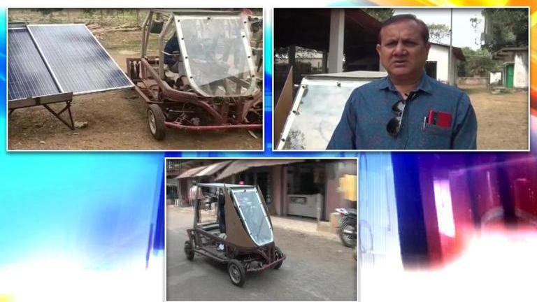 Odisha Farmer Builds Solar Powered Car During Lockdown It Runs 300 Km