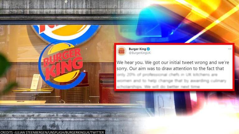 Burger King Apologises For Women Belong In The Kitchen Tweet After