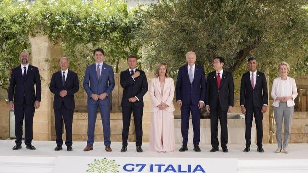 G7 Leaders Tackle the Issue of Migration on Second Day of Summit in Italy