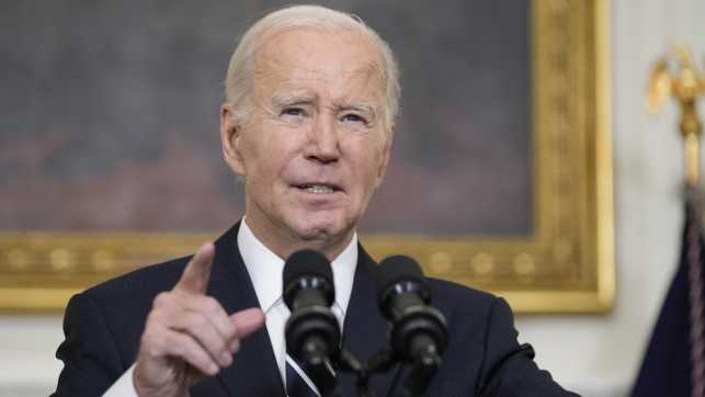 'Ukrainian People Deserve to Live in Peace and Safety': Biden Condemns Russian Missile Attack