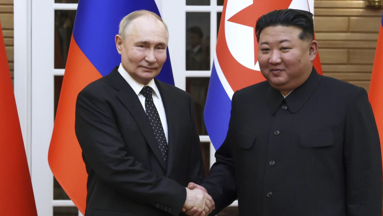 Kim Vows ‘Full Support and Solidarity’ For Russia in Ukraine War During Putin’s Visit