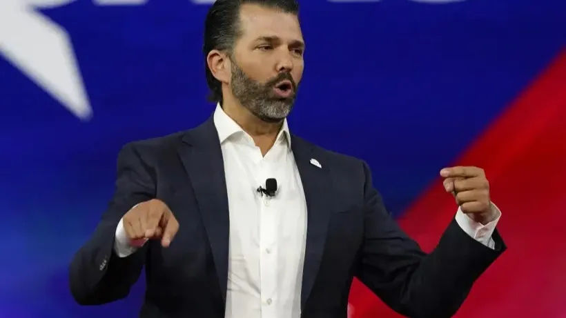 ‘Just Get Out of Here…’: Trump Jr Clashes with Reporter Over Father’s ‘Divisive Figure’ Remark