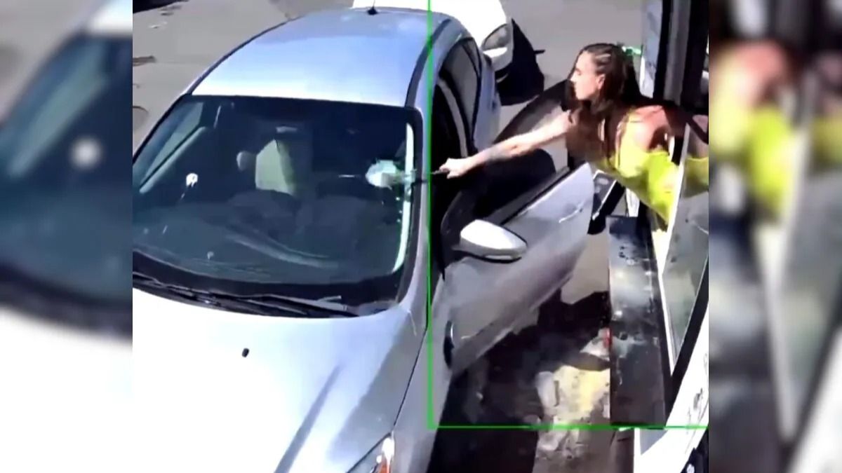 WATCH | Barista Shatters Customer’s Windshield After He Throws Coffee At Her