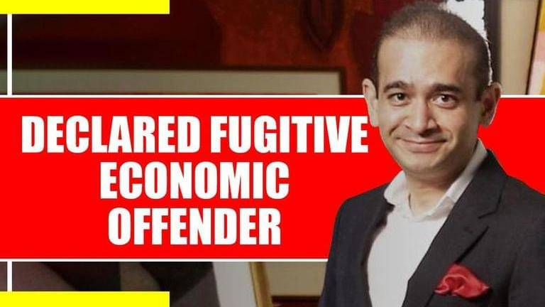 Pnb Bank Scam Nirav Modi Declared Fugitive Economic Offender By Pmla