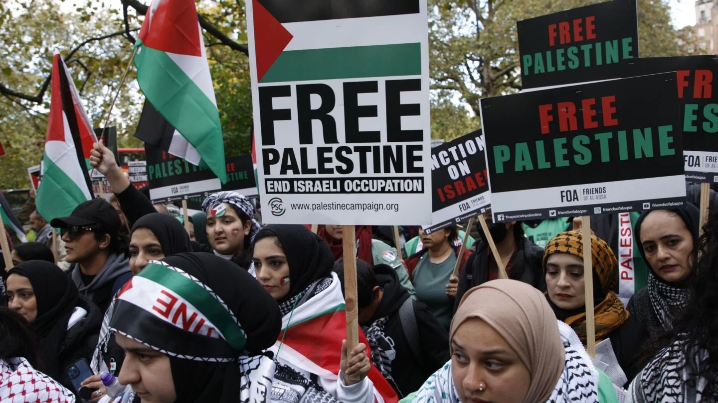 Several Pro-Palestinian Protesters Detained Outside New York Stock Exchange