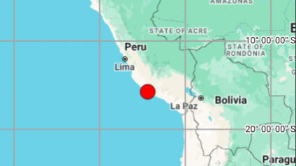 BREAKING: Earthquake of Magnitude 6.0 Strikes Near Coast of Peru