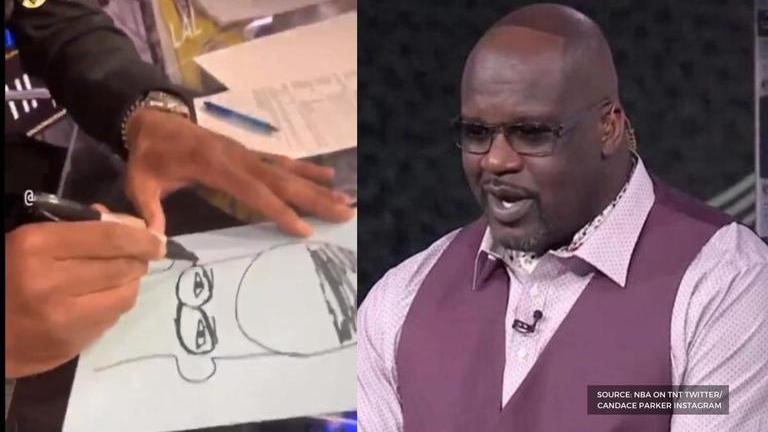 Dwyane Wade Hilariously Sketches Shaq After Latter Reveals Priceless