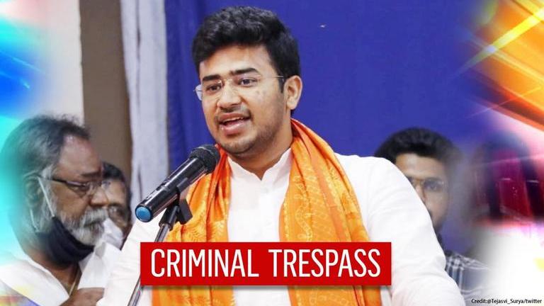 Hyderabad Police File Case Against Bjp S Tejasvi Surya On Complaint By