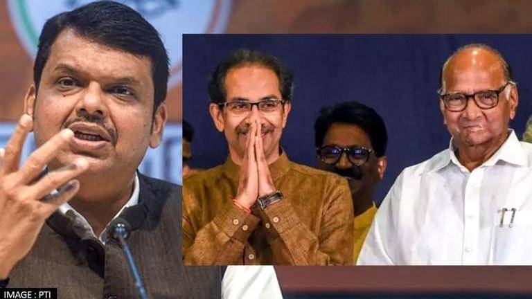 Fadnavis Scoffs At Pawar S Forced Uddhav To Be CM Quip Why Made CM