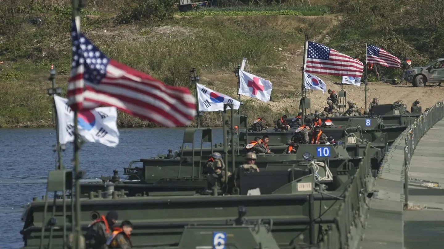 US and South Korea Begin Joint Military Drills as North Korea Accuses Them of Invasion Rehearsal