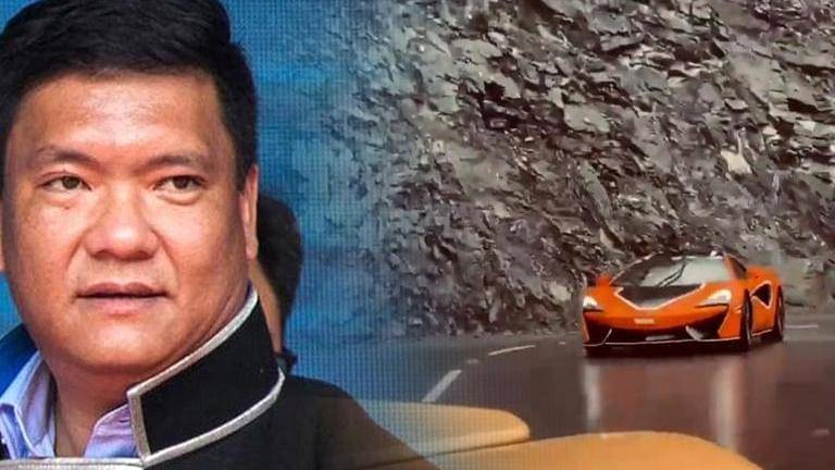 Arunachal Pradesh Witnesses Supercars Speeding On Its Roads Cm Shares