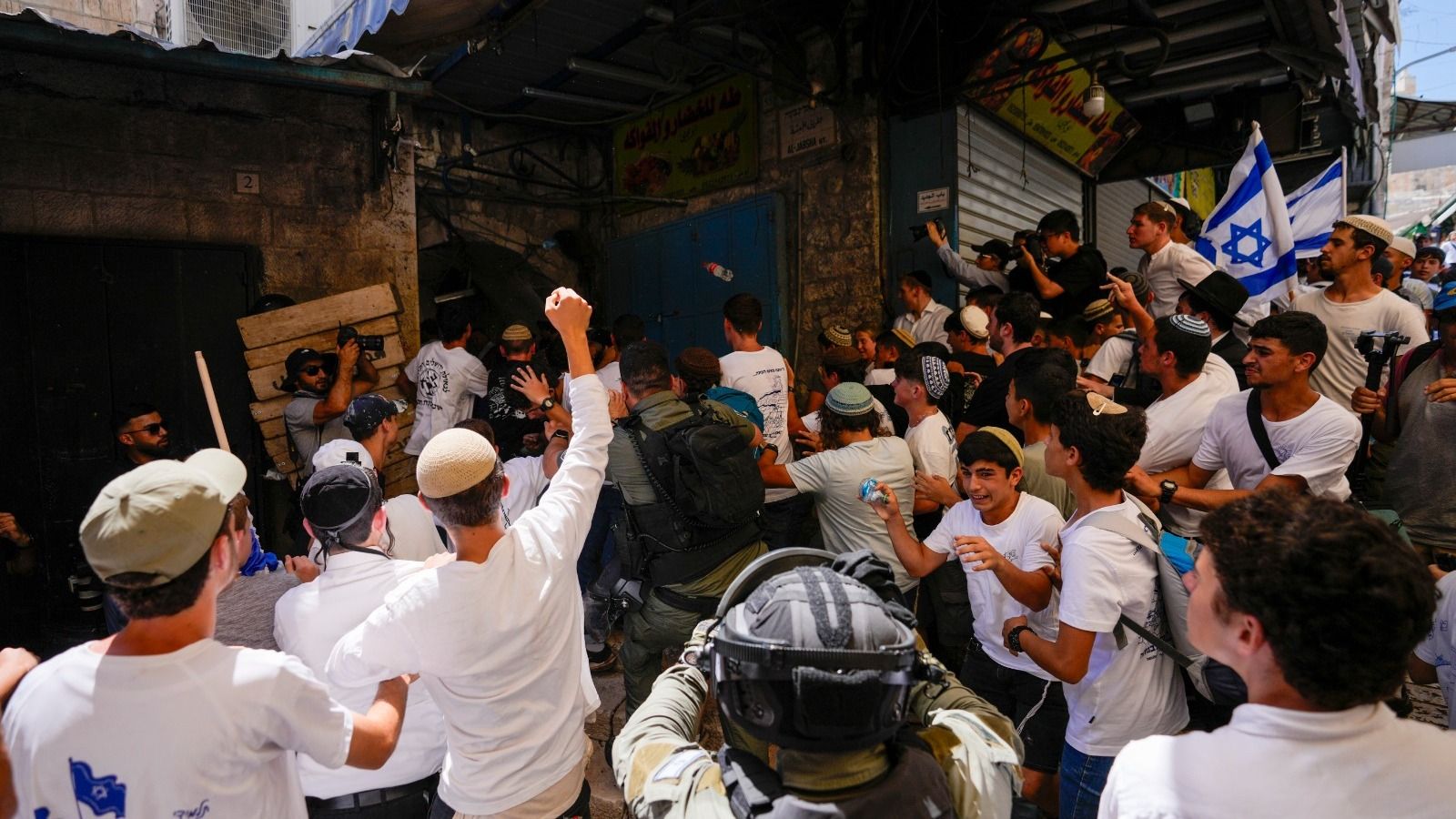 Israeli Nationalists March Through Palestinian Area of Jerusalem, Some Chanting ‘Death to Arabs’