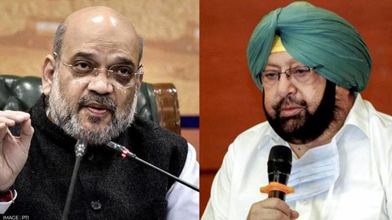 Captain Amarinder Holds Big Meeting With Amit Shah In Delhi PLC BJP