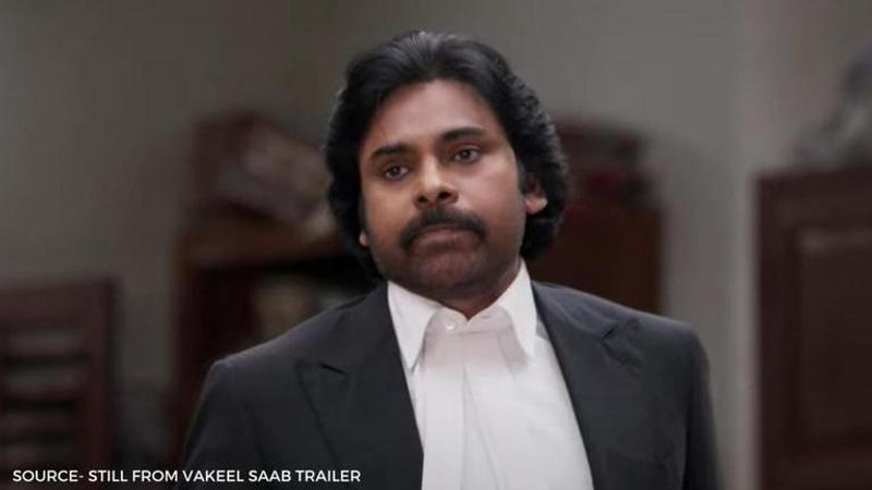 Pawan Kalyan S Vakeel Saab Trailer Release Creates A Ruckus At A