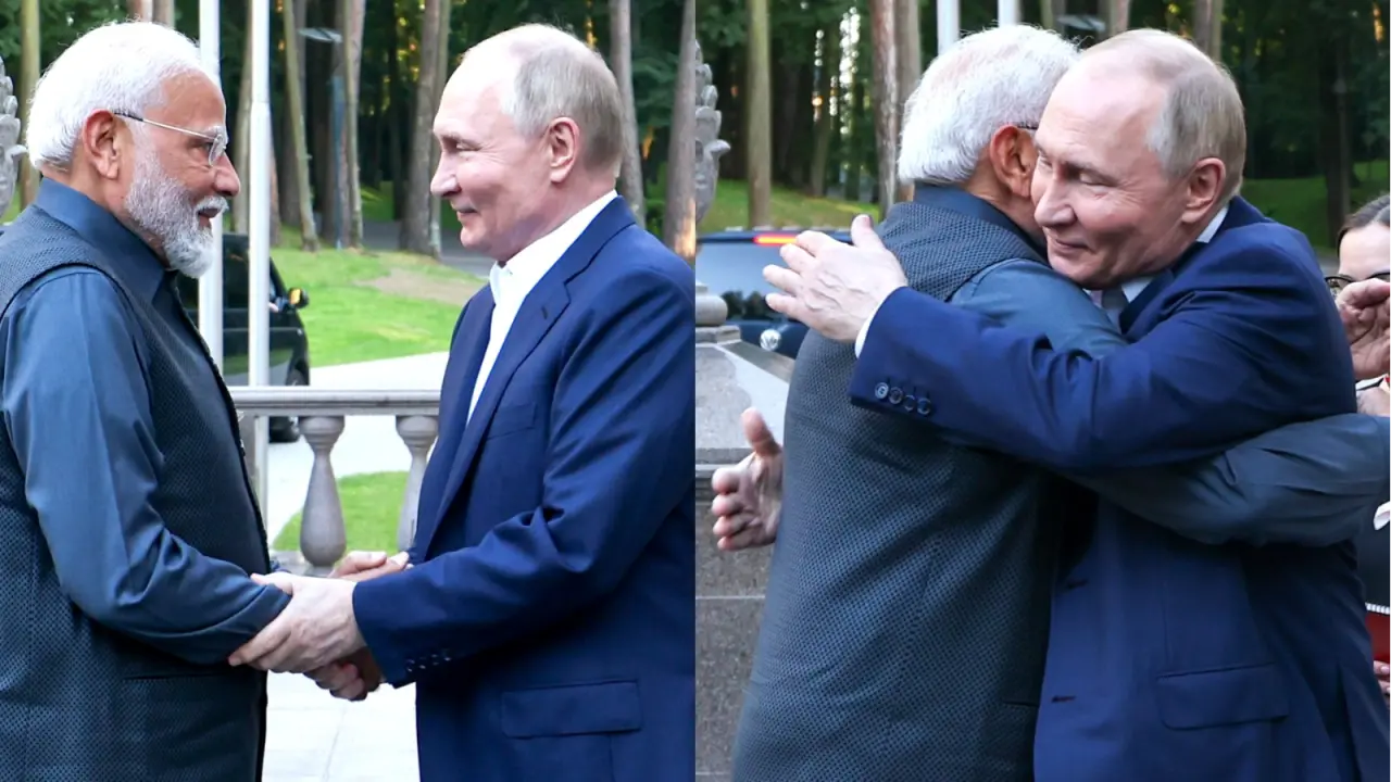 PM Modi meets Putin