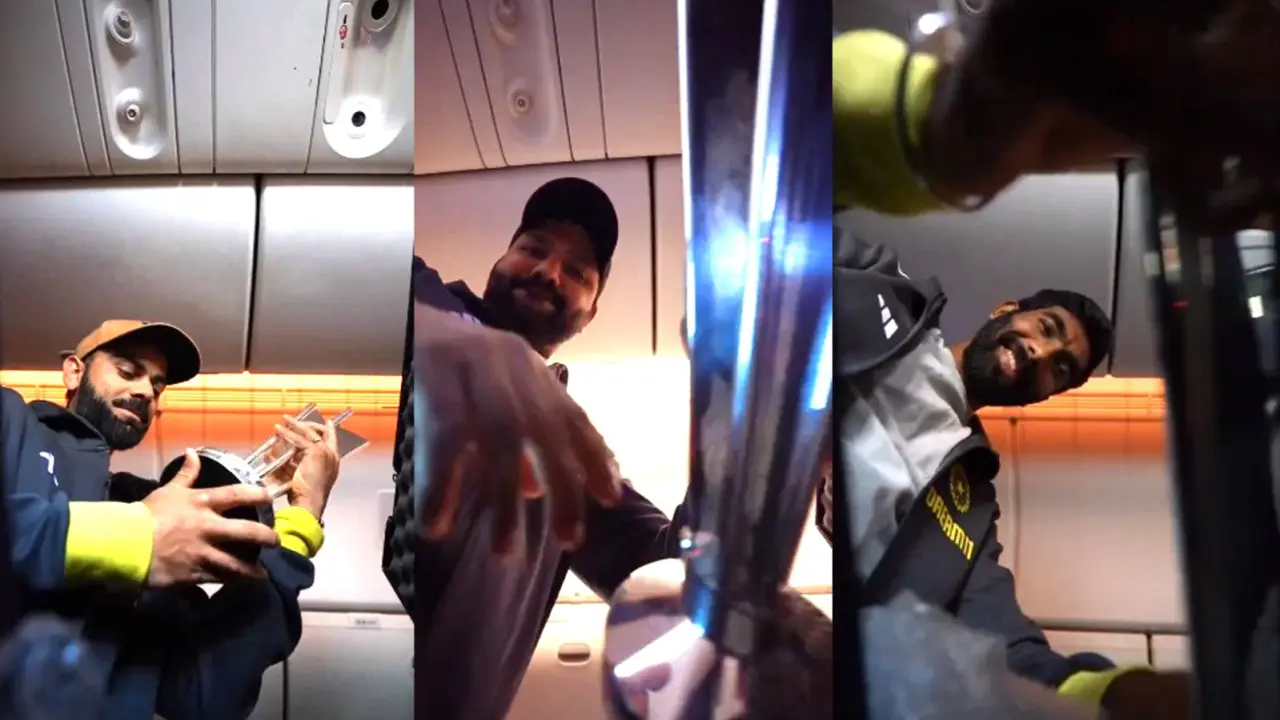 BCCI posts video of Team India