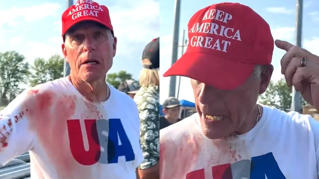 An emergency room doctor tried to save someone’s life in the crowd