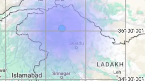 Earthquake of Magnitude 4.4 Strikes Ladakh's Leh Earthquake of Magnitude 4.4 Strikes Ladakh's Leh