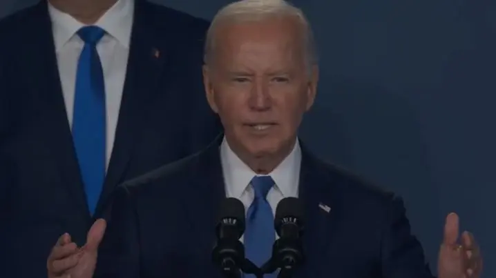 VIDEO | Twin Gaffes in a Day: Biden Calls Zelenskyy 'Prez Putin,' Refers to Harris as 'VP Trump' Biden Introduces Zelenskyy as Putin at NATO Summit in Another Goof-up