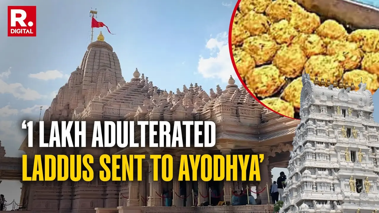 '1 Lakh Adulterated Tirupati Ladoos Sent to Ayodhya's Ram Mandir For Pran Pratishtha Ceremony': Pawan Kalyan '1 Lakh Adulterated Tirupati Ladoos Sent to Ayodhya's Ram Mandir For Pran Pratishtha Ceremony': Pawan Kalyan