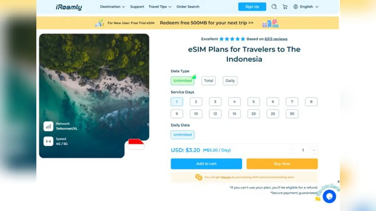 10 Best Indonesia Travel eSIM Sellers