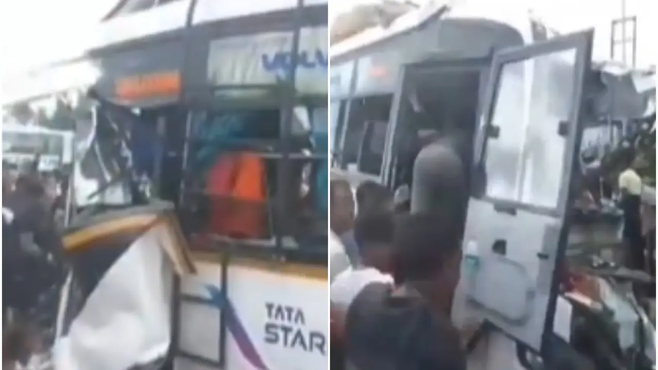 10 Pilgrims Killed, 35 Injured as Bihar-Bound Bus Rams Into Truck in West Bengal's Burdwan 10 Pilgrims Killed, 35 Injured as Bihar-Bound Bus Rams Into Truck in West Bengal's Burdwan