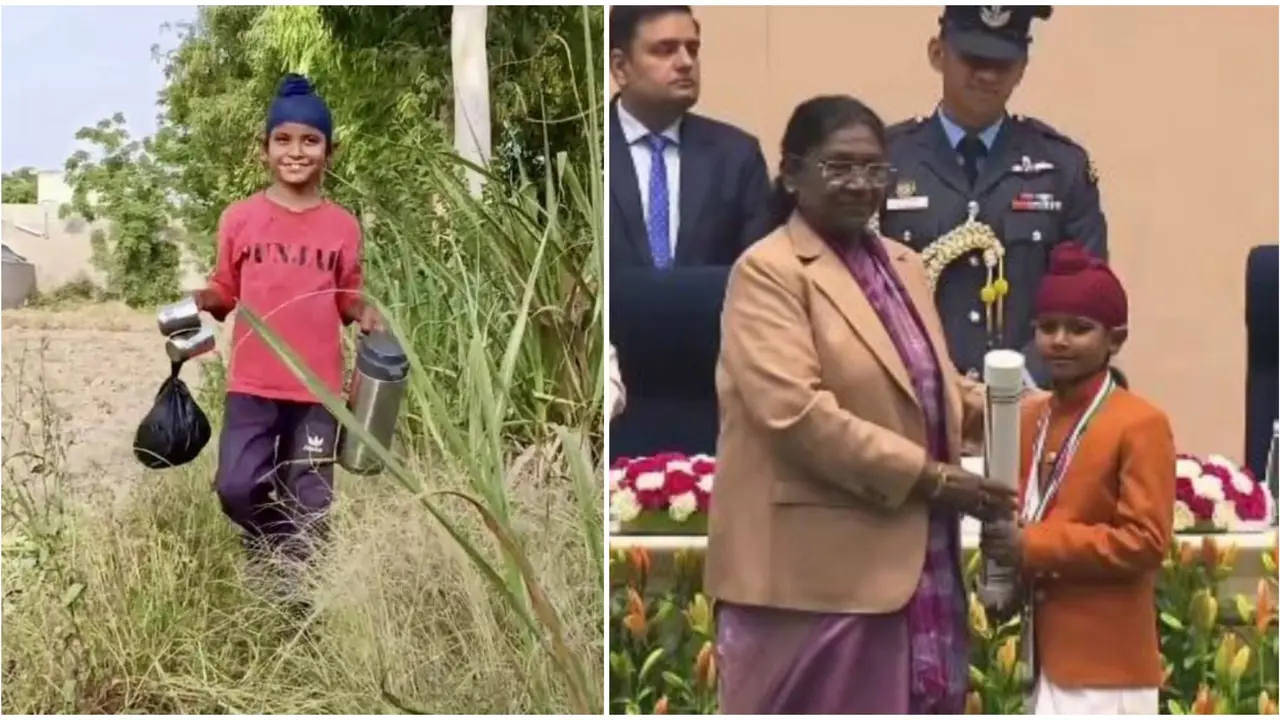 10-Year-Old Boy Who Delivered Water & Milk To Soldiers During Operation Sindoor Awarded Bal Puraskar