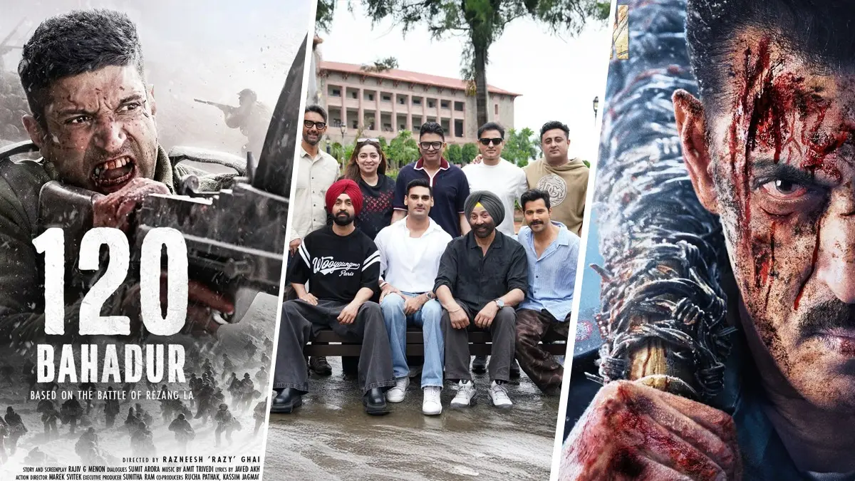 120 Bahadur stars Farhan Akhtar as Param Vir Chakra recipient Major Shaitan Singh