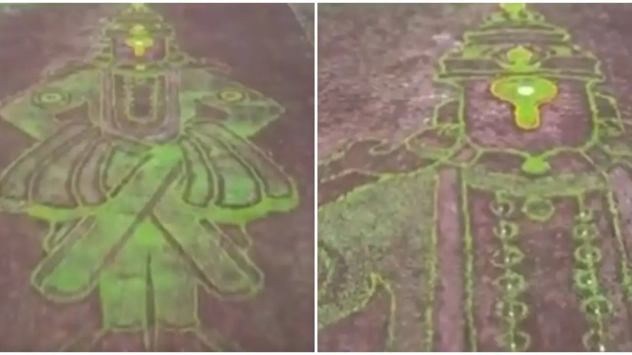 120-foot image of Lord Vithal