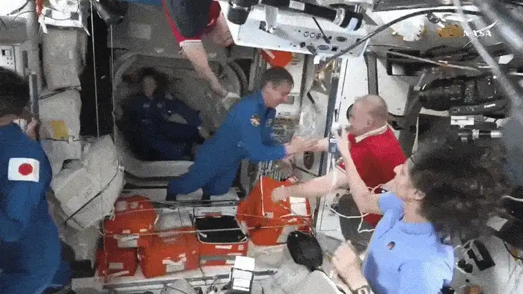 Sunita Williams First Reaction On Seeing Crew 10 Member Entering ISS