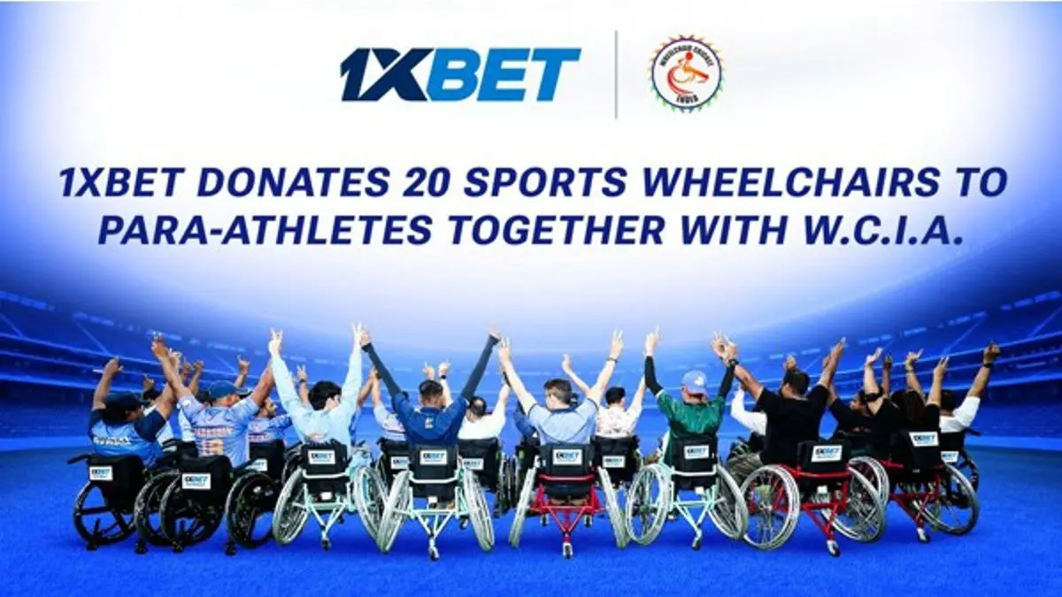1xBet donates 20 Sports wheelchairs to para-athletes together with W.C.I.A 1xBet donates 20 Sports wheelchairs to para-athletes together with W.C.I.A.