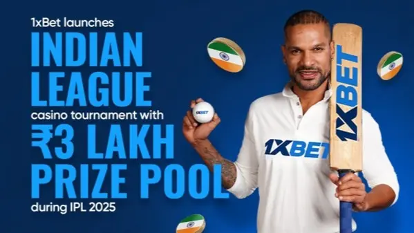 1xBet launches Indian Casino League tournament with ₹3 Lakh prize pool during IPL 2025
