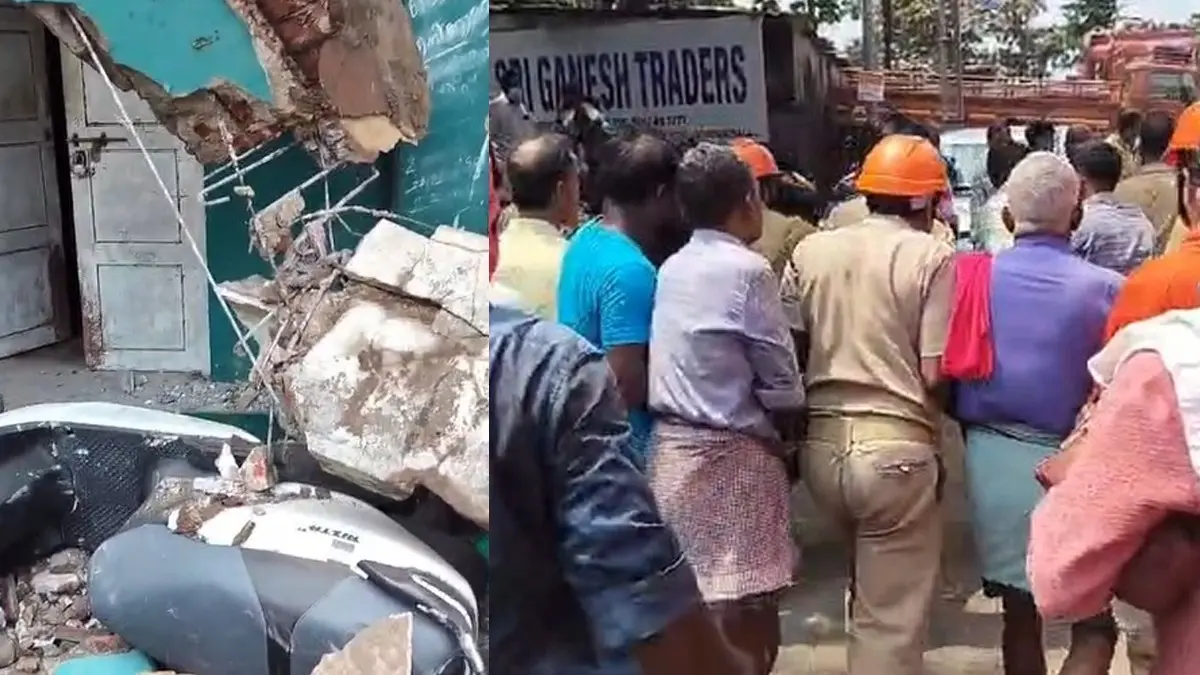2 Killed, 3 Injured After Roof Of 75-Year Old Building Collapses In Kozhikode 2 Killed, 3 Injured After Roof Of 75-Year Old Building Collapses In Kozhikode