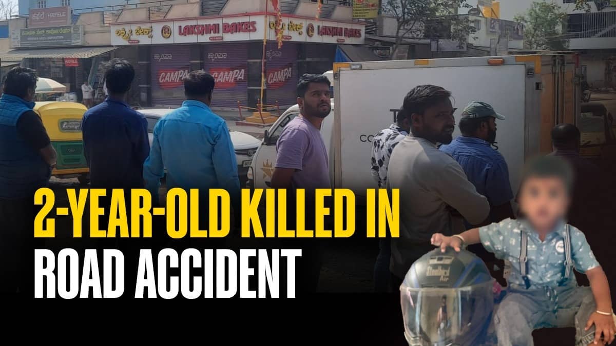 2-Year-Old Killed in Bengaluru's Mahadevapura Crash, Locals Blame Six-Month Prolonged Road Repair Delay