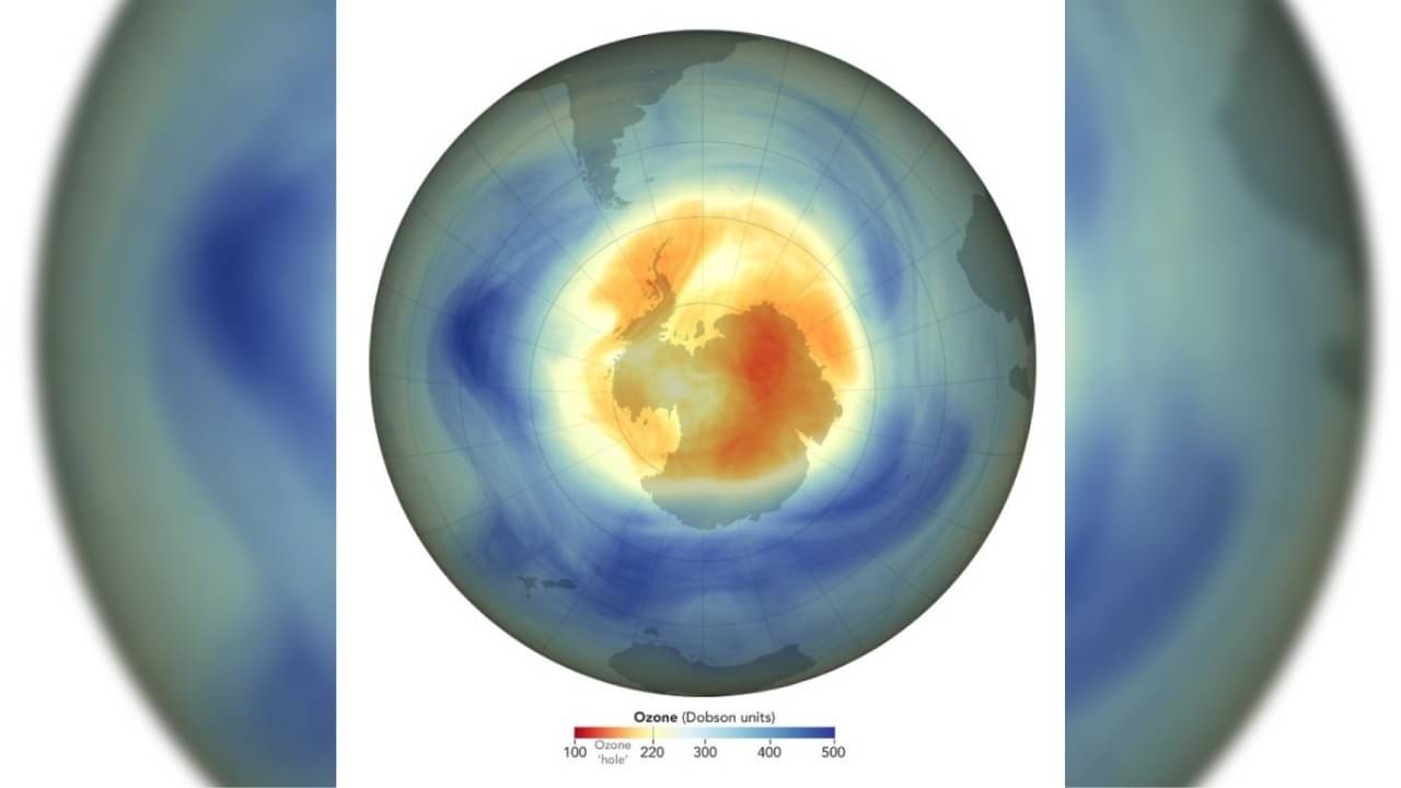 2025 Ozone Hole Fifth Smallest Since 1992, On Track To Recover