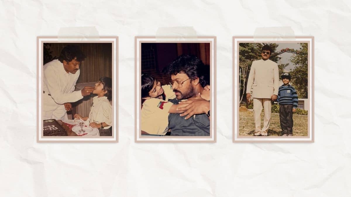 7 Unseen Photos Of Young Ram Charan On Peddi Actor's 41st Birthday