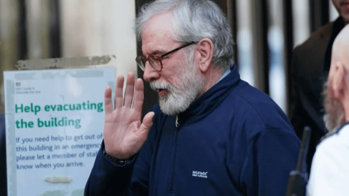 A 1-Pound Lawsuit Against Gerry Adams’ Alleged IRA Role is Dropped