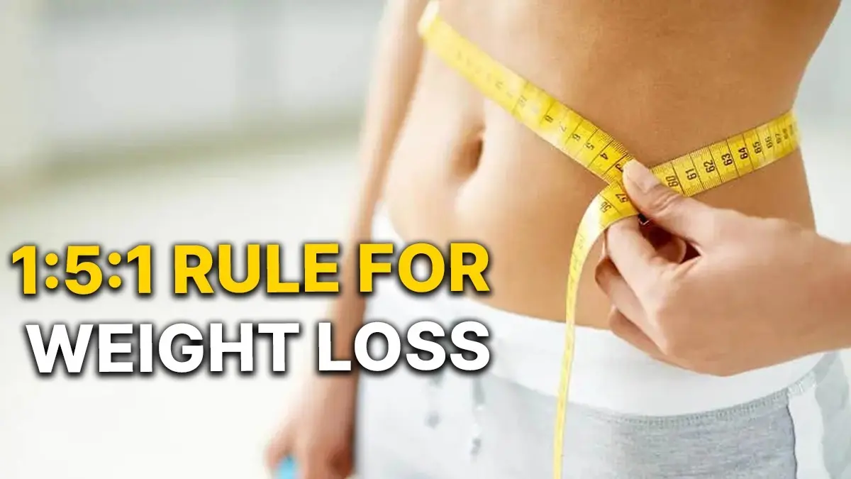 What Is The 1:5:1 Rule To Reduce Weight Without Hitting The Gym? A balanced diet with proper workout plan can help you stay fit in the long term