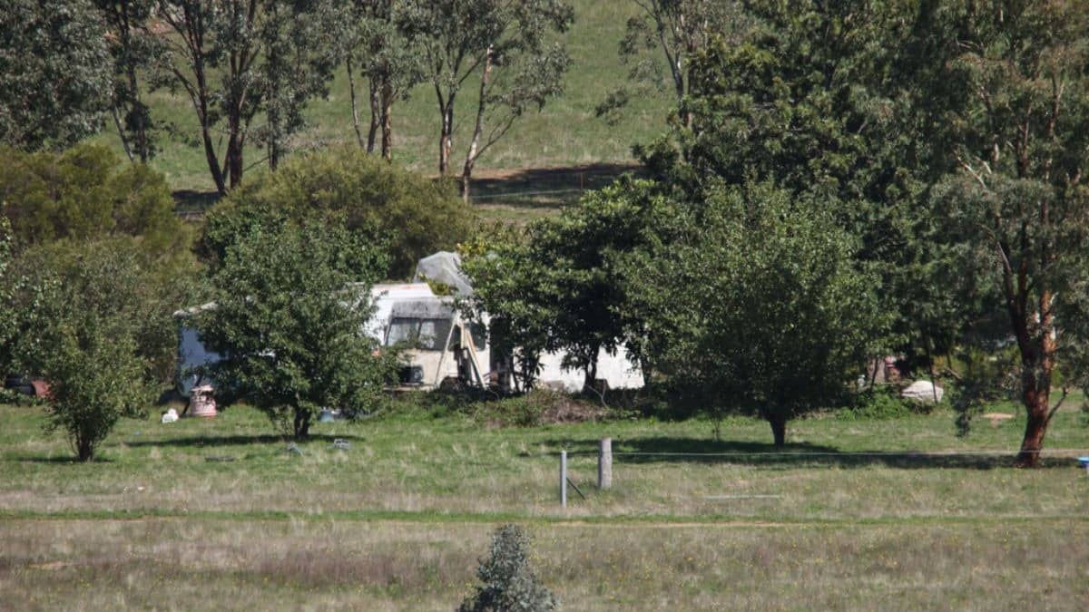A rural property at Tholongolong near Walwa, in the state of Victoria, Australia, Monday, March 30, 2026.